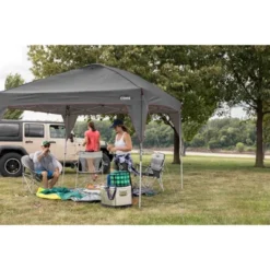 CORE Instant Canopy 10 X 10 Foot Outdoor Pop Up Shade Canopy Shelter Tent, Gray 7 CORE Instant Canopy 10 X 10 Foot Outdoor Pop Up Shade Canopy Shelter Tent, Gray -Coleman Shop GUEST 785e73a3 3460 40da 9772 ebd144b6d131