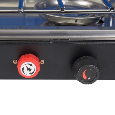 Stansport Double Burner Propane Stove Blue 7 Stansport Double Burner Propane Stove Blue - Image 7
