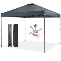 Costway Patio 10x10ft Outdoor Instant Pop-up Canopy Folding Tent Sun Shelter UV50+ Gray/Blue/White 21 Costway Patio 10x10ft Outdoor Instant Pop-up Canopy Folding Tent Sun Shelter UV50+ Gray/Blue/White -Coleman Shop GUEST 7e5b015b 1f43 4df5 b338 4883a3e20c4f