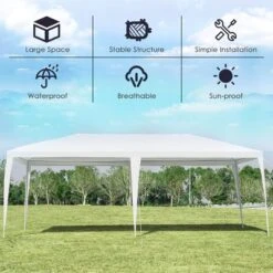 Costway 10'x20' Outdoor Party Wedding Tent Heavy Duty Canopy Pavilion -Coleman Shop GUEST 7ea04dde 5d58 4045 b911 cc76e045f6ab