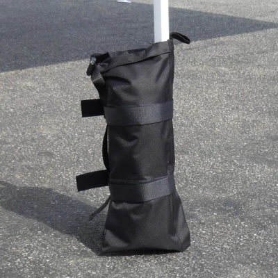 Z-Shade Tent Leg Weight Bags, Black (4 Pk) + Z-Shade 14x10' Shade Shelter 1 Z-Shade Tent Leg Weight Bags, Black (4 Pk) + Z-Shade 14x10' Shade Shelter