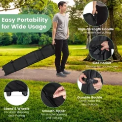 Costway 13x13ft Patio Pop-Up Gazebo Canopy Tent Instant Sun Shelter Outdoor Wheeled Bag 13 Costway 13x13ft Patio Pop-Up Gazebo Canopy Tent Instant Sun Shelter Outdoor Wheeled Bag -Coleman Shop GUEST 7faa6633 c682 4152 83c4 cd65ec9ebc72