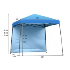 Costway 10ft X 10ft Pop Up Tent Slant Leg Canopy W/ Roll-up Side Wall 17 Costway 10ft X 10ft Pop Up Tent Slant Leg Canopy W/ Roll-up Side Wall -Coleman Shop GUEST 82d17a17 19ce 4e66 a3c7 8fb227c1b1bc