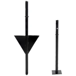 Sunnydaze Decor Sunnydaze Outdoor Camping Or Backyard Steel Adjustable Cooking Grilling Fire Pit BBQ Stake With 2 Swivel Swing Grates -Coleman Shop GUEST 85866291 8a45 45cb ad19 5c8b72dd1270