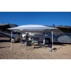 Z-Shade 14 X 10 Foot Prestige Instant Shade Outdoor Canopy Shelter Tent With Reliable Stakes, Steel Frame, And Rolling Bag, Grey & White -Coleman Shop GUEST 87740898 e16d 4f85 96ce 7981662d93b9