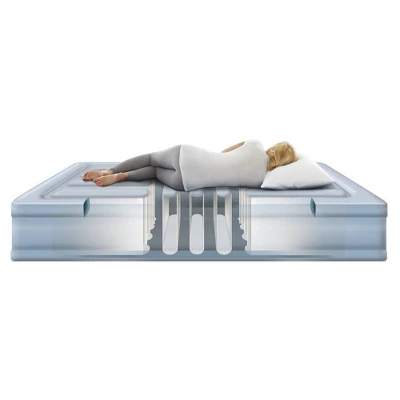Beautyrest Lumbar Supreme 3-Zone Adjustable Air Mattress With Built-in Pump - Queen 1 Beautyrest Lumbar Supreme 3-Zone Adjustable Air Mattress With Built-in Pump - Queen