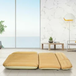 Costway Inflatable SUV Air Backseat Mattress Flocking Travel Pad W/Pump Camping Travel -Coleman Shop GUEST 8e23f748 ac66 4158 9d54 888b3f24ff4a