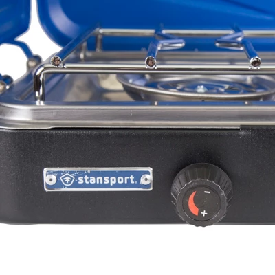 Stansport Double Burner Propane Stove Blue 6 Stansport Double Burner Propane Stove Blue - Image 6