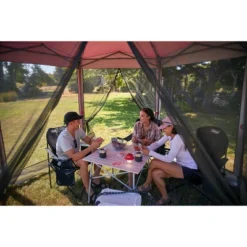 Coleman Back Home 10.5'x9' One Peak Screened Shelter - Maroon -Coleman Shop GUEST 92a62c05 d31c 445a b043 b795004ffee7