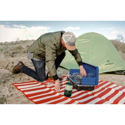 Stansport Triple Burner Propane Stove Blue 11 Stansport Triple Burner Propane Stove Blue - Image 11