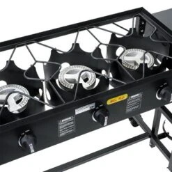 Barton 87,000 BTU 3-Burner Outdoor Propane Grill Camp Stove Side Table W/ Wheel (4) Hook Utensil Holder, Black 6 Barton 87,000 BTU 3-Burner Outdoor Propane Grill Camp Stove Side Table W/ Wheel (4) Hook Utensil Holder, Black -Coleman Shop GUEST 989fa534 5f5f 4252 aba8 ab5f7404a676
