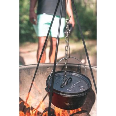 Stansport Steel Camp Fire Tripod With S Hook 9 Stansport Steel Camp Fire Tripod With S Hook - Image 9