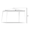 Costway 10'x10' Outdoor Heavy Duty Pavilion Cater Events Outdoor Party Wedding Tent White