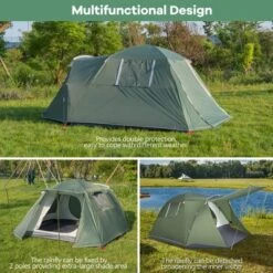 Costway 4-6 Person Camping Tent Waterproof Family Large Double-Layer Tents W/Front Porch 12 Costway 4-6 Person Camping Tent Waterproof Family Large Double-Layer Tents W/Front Porch -Coleman Shop GUEST a16d4a40 676c 4871 9c6e 7b226b6757c6