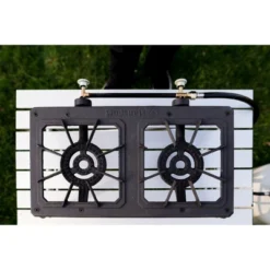 Stansport Double Burner Cast Iron Stove -Coleman Shop GUEST a37556dc cbdc 4cff 8d13 a1f2e186ef87