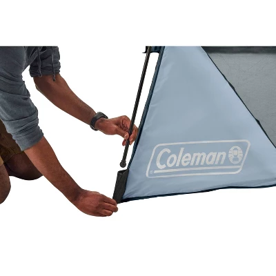 Coleman 10'x10' Skyshade Screendome Shelter - Blue Lights 2 Coleman 10'x10' Skyshade Screendome Shelter - Blue Lights - Image 2