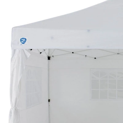Z Shade Venture 12 X 10 Foot Lawn Garden Event Outdoor Pop Up Canopy Gazebo Portable Shelter Tent With Walls And Windows, White 1 Z Shade Venture 12 X 10 Foot Lawn Garden Event Outdoor Pop Up Canopy Gazebo Portable Shelter Tent With Walls And Windows, White