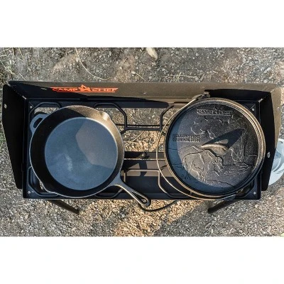Camp Chef National Parks Cast Iron Set - Black 2 Camp Chef National Parks Cast Iron Set - Black - Image 2