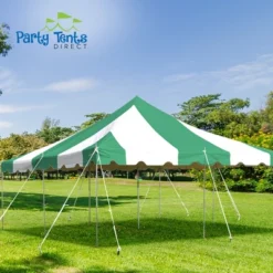 Party Tents Direct Weekender Outdoor Canopy Pole Tent, Green, 20 Ft X 20 Ft -Coleman Shop GUEST ae776ee1 cd76 4c60 8db9 bfb713f40358