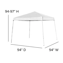Flash Furniture 8'x8' Outdoor Pop Up Event Slanted Leg Canopy Tent With Carry Bag -Coleman Shop GUEST b16a9243 4870 4a80 a21d 34a4e4b2aac1