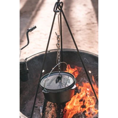 Stansport Steel Camp Fire Tripod With S Hook 7 Stansport Steel Camp Fire Tripod With S Hook - Image 7