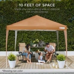 Best Choice Products 10x10ft Pop Up Canopy Outdoor Portable Adjustable Instant Gazebo Tent W/ Carrying Bag -Coleman Shop GUEST b5e22772 7f41 48de a6a1 4db2b5cbbf58