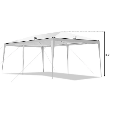 10'x20'Canopy Party Wedding Tent Heavy Duty Gazebo Pavilion Cater Event Outdoor 1 10'x20'Canopy Party Wedding Tent Heavy Duty Gazebo Pavilion Cater Event Outdoor