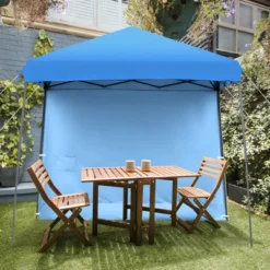 Tangkula 10x10 Ft Pop Up Canopy Tent One Person Set-up Instant Shelter With Central Lock W/ Roll-up Side Wall -Coleman Shop GUEST b8debf6e 8061 4f4d a527 83e519776f11