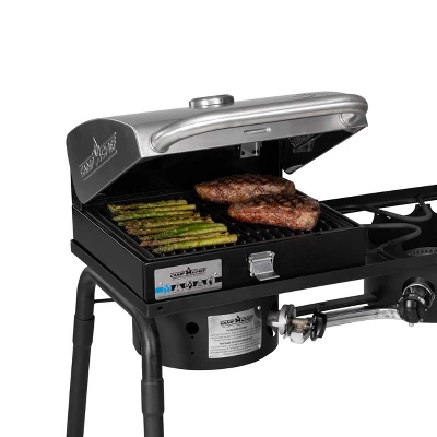 Camp Chef 14" X 16" Deluxe Stainless Steel BBQ Gas Grill BB30LS 1 Camp Chef 14" X 16" Deluxe Stainless Steel BBQ Gas Grill BB30LS