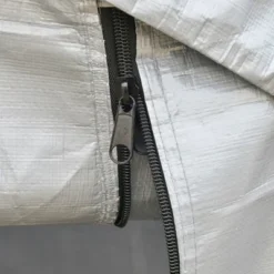 Outsunny 6'x8' Outdoor Storage Shelter With Rollup & Zipper Door, Heavy Duty Carport Shed For Motorcycle Garden Storage, Grey -Coleman Shop GUEST c3c44613 50b9 460c 90d1 e3ec132c026b