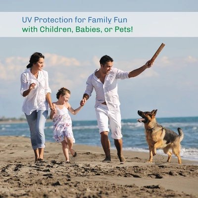 Leisure Sports Beach Shade Pop-Up Tent With Carry Bag - Green 5 Leisure Sports Beach Shade Pop-Up Tent With Carry Bag - Green - Image 5