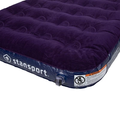 Stansport Deluxe Inflatable Air Bed Mattress Twin Size 3 Stansport Deluxe Inflatable Air Bed Mattress Twin Size - Image 3