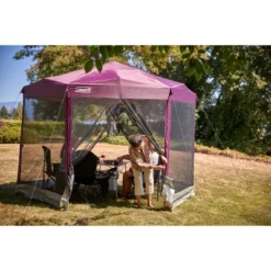 Coleman Back Home 10.5'x9' One Peak Screened Shelter - Maroon -Coleman Shop GUEST c7c2932d 4c80 4204 81d0 98794e1d14e1