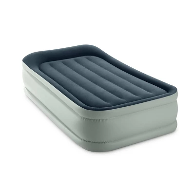 Intex Elevated 18" Premium Comfort Twin Air Mattress With Internal Pump 1 Intex Elevated 18" Premium Comfort Twin Air Mattress With Internal Pump