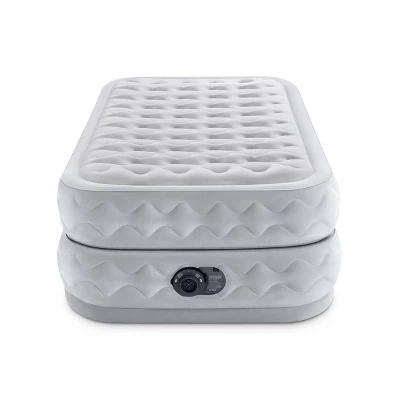 Intex 20" Supreme Air-Flow Twin Size Air Mattress With Internal 120V Pump 3 Intex 20" Supreme Air-Flow Twin Size Air Mattress With Internal 120V Pump - Image 3