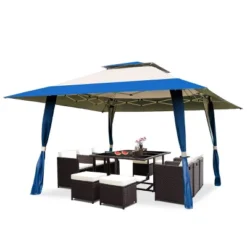 Tangkula 13' X13' Folding Gazebo Canopy Patio Outdoor Tent Party Shade Shelter -Coleman Shop GUEST cf8c81e8 0ffe 43d1 9133 7ac9e8266fef