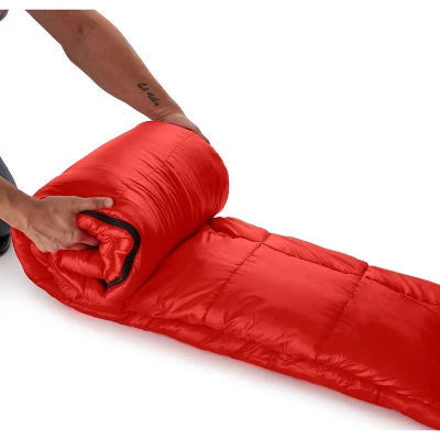 Coleman Tidelands 40 Degree Mummy Sleeping Bag - Red 2 Coleman Tidelands 40 Degree Mummy Sleeping Bag - Red - Image 2