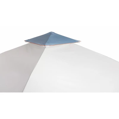 Coleman All-Night Lighted Eaved Shelter - Light Gray 13' X 13' 4 Coleman All-Night Lighted Eaved Shelter - Light Gray 13' X 13' - Image 4