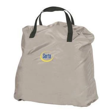 Serta Never Flat Fabric Series Raised With Internal Pump And Plush Air Mattress- 18" Queen (Beige) 2 Serta Never Flat Fabric Series Raised With Internal Pump And Plush Air Mattress- 18" Queen (Beige) - Image 2