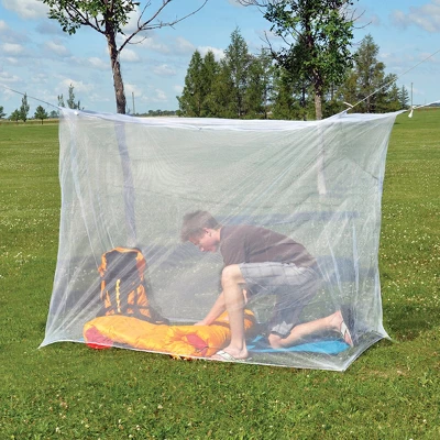 Coghlan's Double Wide Mosquito Net, White, Mesh Netting Protects From Insects 1 Coghlan's Double Wide Mosquito Net, White, Mesh Netting Protects From Insects