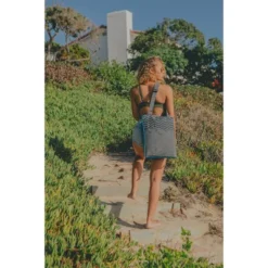 Picnic Time Vista Outdoor Picnic Blanket - Blue -Coleman Shop GUEST d3cd4a60 fafa 4b1b be51 c81863d3c925