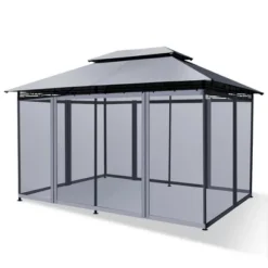 Costway 2-Tier 10'x13' Steel Gazebo Canopy Tent Shelter Patio Garden Outdoor Netting 23 Costway 2-Tier 10'x13' Steel Gazebo Canopy Tent Shelter Patio Garden Outdoor Netting -Coleman Shop GUEST d4bba184 8e73 4745 929b 6762b6ec806f