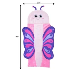 Bixbee Butterflyer Sleeping Bag - Pink -Coleman Shop GUEST decb6abf f083 41cc a2c5 e85af79740e6