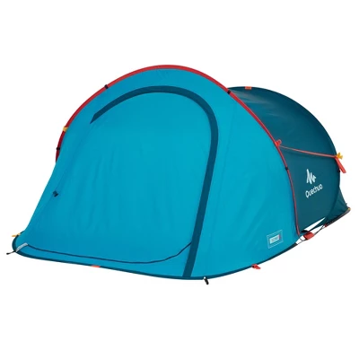 Decathlon Quechua Quechua 2 Second Waterproof Pop Up Camping Tent 2 Person, Storm Gray 5 Decathlon Quechua Quechua 2 Second Waterproof Pop Up Camping Tent 2 Person, Storm Gray - Image 5