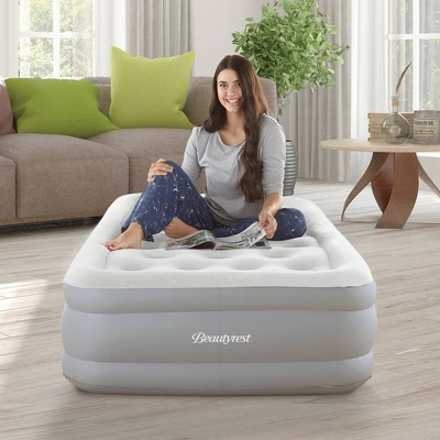 Beautyrest Skyrise 14" Air Mattress With External Pump 1-Touch Comfort Control - Twin 6 Beautyrest Skyrise 14" Air Mattress With External Pump 1-Touch Comfort Control - Twin - Image 6