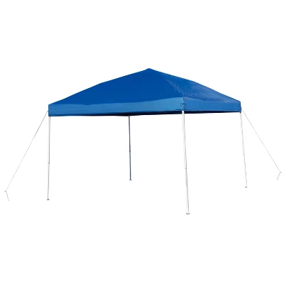Flash Furniture 10'x10' Outdoor Pop Up Event Slanted Leg Canopy Tent With Carry Bag 10 Flash Furniture 10'x10' Outdoor Pop Up Event Slanted Leg Canopy Tent With Carry Bag - Image 10