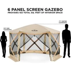 Hike Crew Outdoor Screened Instant Pop Up Gazebo Tent For Camping -Coleman Shop GUEST f23d5902 754c 4f7e 8df5 15a9256183fe
