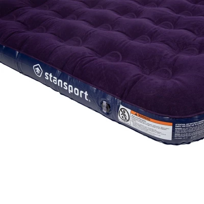 Stansport Deluxe Inflatable Air Bed Mattress Full Size 2 Stansport Deluxe Inflatable Air Bed Mattress Full Size - Image 2