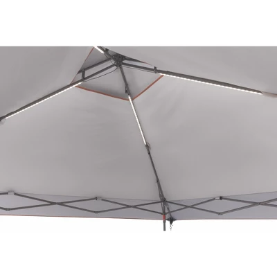 Coleman All-Night Lighted Eaved Shelter - Light Gray 13' X 13' 2 Coleman All-Night Lighted Eaved Shelter - Light Gray 13' X 13' - Image 2