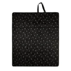 Picnic Time Disney: Mickey Mouse Vista Outdoor Picnic Blanket - Black